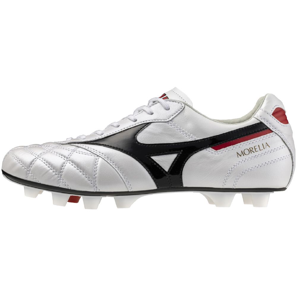 ミズノ (MIZUNO) モレリア 2 JAPAN サッカー スパイク ホワイト&times;ブラック P1GA250209｜メガスポーツ店