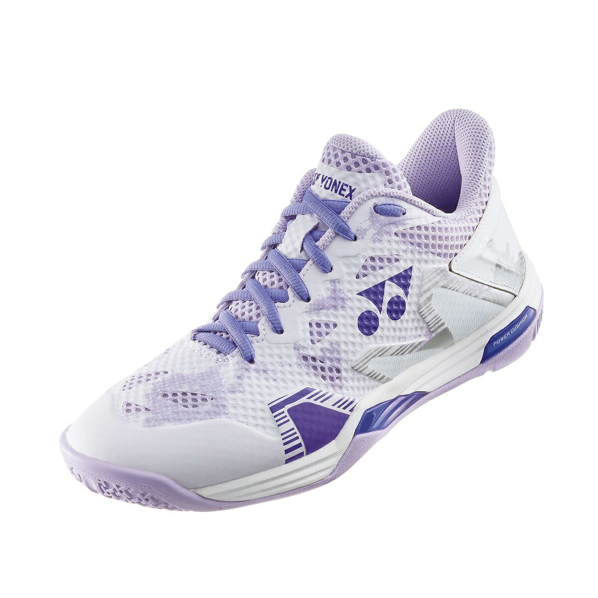 ヨネックス (YONEX) パワークッションエクリプションZウィメン バドミントンシューズ レディース ホワイト/パープル SHBELZ3L 115｜メガスポーツ店 11,880円