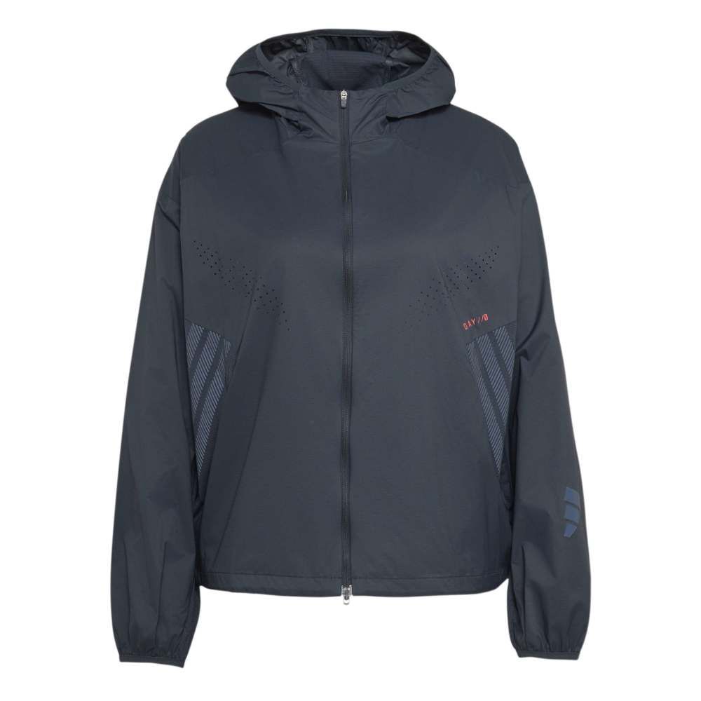 アディダス (adidas) RUN WV JKT W ランニング レディースウインド レディース ナイトグレー KO054 KU8466｜メガスポーツ店