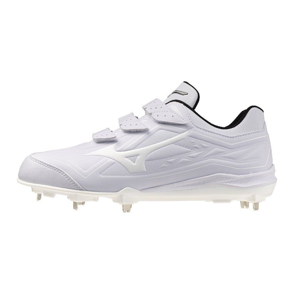 ミズノ (MIZUNO) クッションレボバディー BLT(CUSHIONREVO BUDDY BLT) 野球 樹脂底スパイク ホワイト×ホワイト 11GM262601|メガスポーツ店