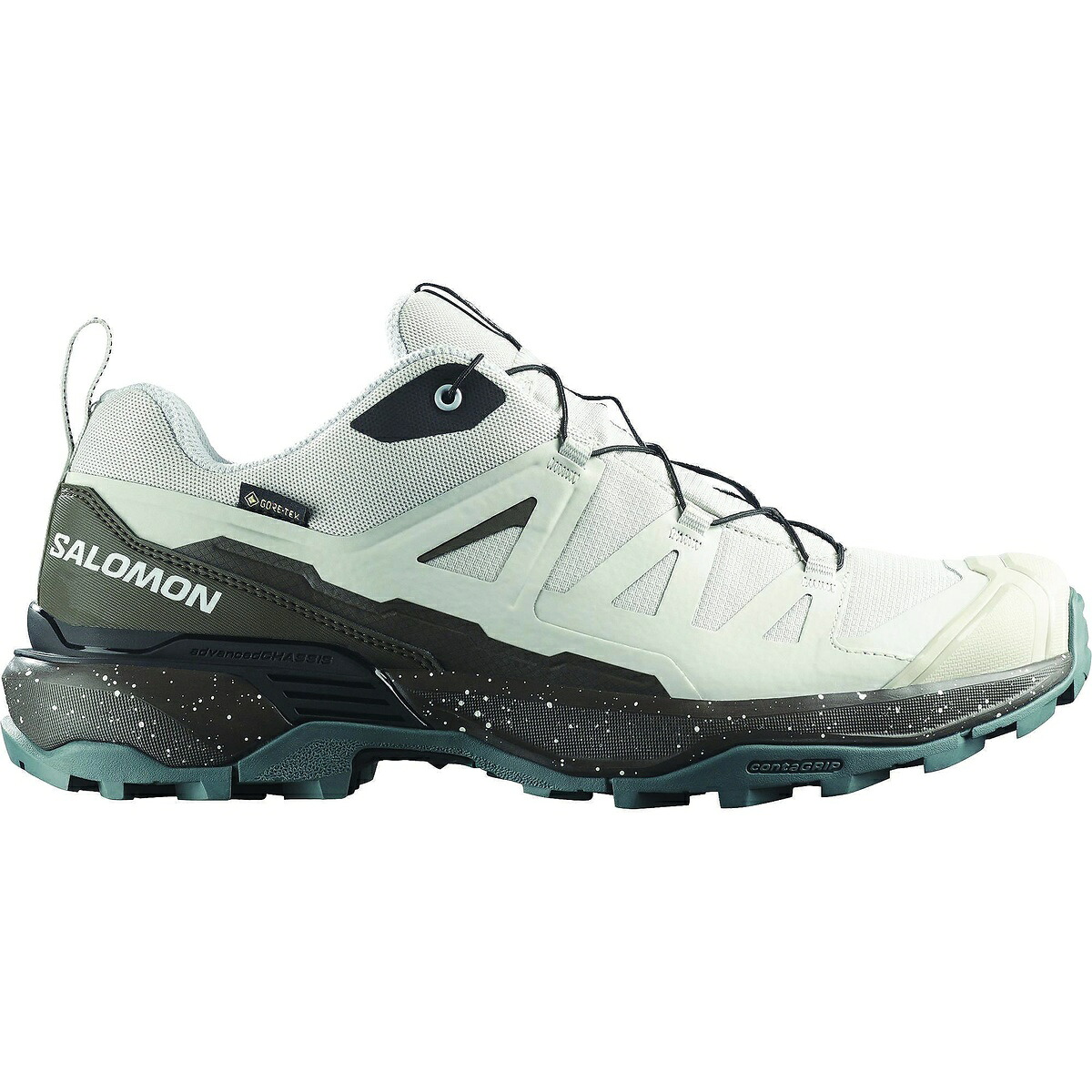 サロモン (SALOMON) FOOTWEAR X ULTRA 360 GTX FUJI LTD Lunroc トレッキングシューズ メンズ メンズ LUNAR ROCK/BLACK OLIVE/ANCIENT WATE L45489000｜メガスポーツ店