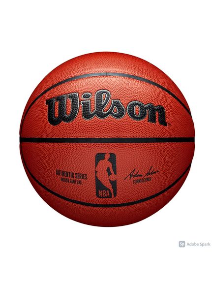 ウィルソン (WILSON) NBA AUTHENTIC INDOOR COMP BSKT SZ7 バスケットボール 7号ボール メンズ 7 ブラウン WTB7100XB07