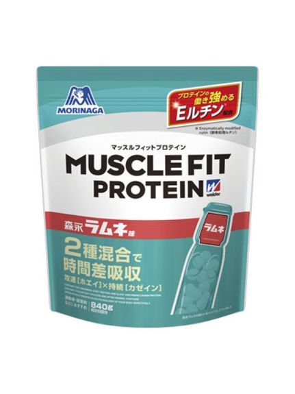 ウイダー (weider) マッスルフィットプロテイン森永ラムネ味840g サプリメント その他 36JMM10002