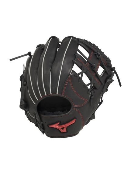 ミズノ (MIZUNO) ソフトボール用 WILLDRIVE RED【内野手向け:サイズ9】 野球 ソフトボールグローブ一般 9 ブラック 1AJGS27823 09|メガスポーツ店