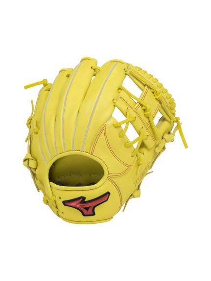 ミズノ (MIZUNO) ソフトボール用 WILLDRIVE RED【内野手向け:サイズ9】 野球 ソフトボールグローブ一般 9 ナチュラルライム 1AJGS27823 40|メガスポーツ店