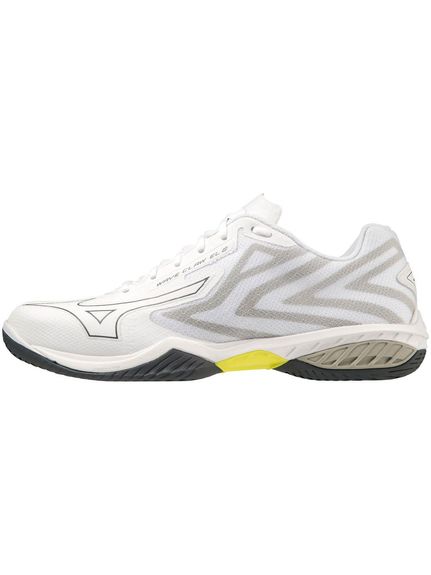 ミズノ (MIZUNO) ウエーブクロー EL 2 バドミントンシューズ ホワイト×ネイビー 71GA228021|メガスポーツ店