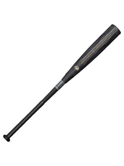 ミズノ (MIZUNO) 軟式用 ビヨンドマックスレガシーメタル(84cm/平均740g) 野球 軟式メタルバッド 84CM ブラック×ゴールド 1CJBR20184 0950