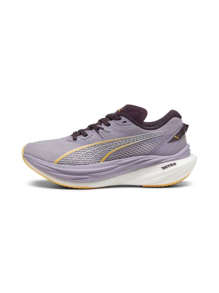 プーマ (PUMA) ディヴィエイト ニトロ 3 ウィメンズ ランニング レディースランニングシューズ レディース PALE PLUM-MIDNIGHT PLUM-SUN 30970804