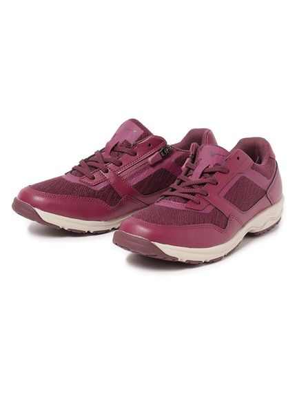ミズノ (MIZUNO) LDアラウンド3 SW タウンウォーキング シューズ パープル B1GD221567
