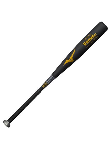 ミズノ (MIZUNO) 中学硬式用金属製 Vコング02 野球 硬式メタルバッド 82 ブラック 1CJMH61882 09