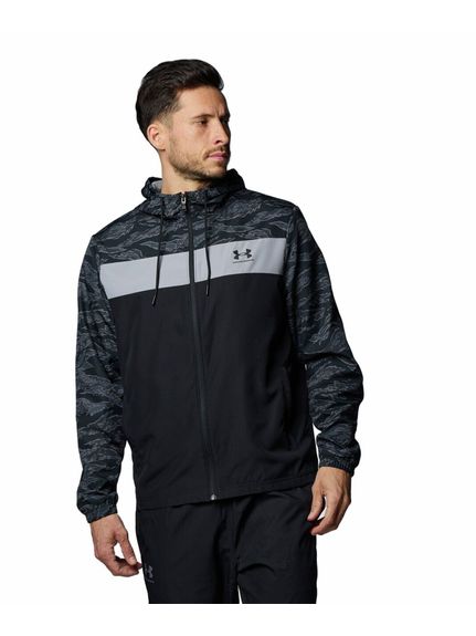 アンダーアーマー (UNDER ARMOUR) UA SPORTSTYLE WNDBKR PRINTED メンズスポーツウェア ウインドアップジャケット メンズ Black / / 1384814 001