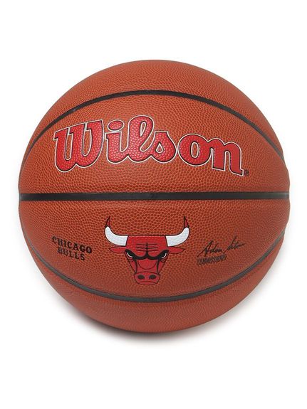 ウィルソン (WILSON) NBA TEAM ALLIANCE BSKT CHI BULLS バスケットボール 7号ボール メンズ 7 ブラウン WTB3100XBCHI