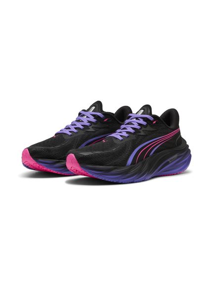 プーマ (PUMA) ヴェロシティ ニトロ 4 DT ウィメンズ ランニング レディースランニングシューズ レディース PUMA BLACK-DARK AMETHYST 31191401