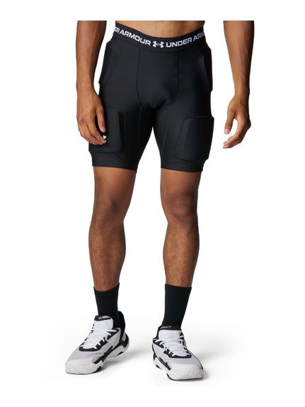 アンダーアーマー (UNDER ARMOUR) UA HEATGEAR PAD SHORTS バスケットボール メンズ インナー スパッツ メンズ Black / / 6001290 001