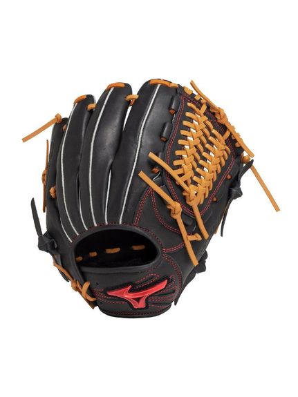 ミズノ (MIZUNO) 軟式用ウィルドライブレッド(WILL DRIVE RED) IBEオールラウンド用:サイズ10 野球 軟式グローブ一般 10 ブラック×コルク 1AJGR33600 0949