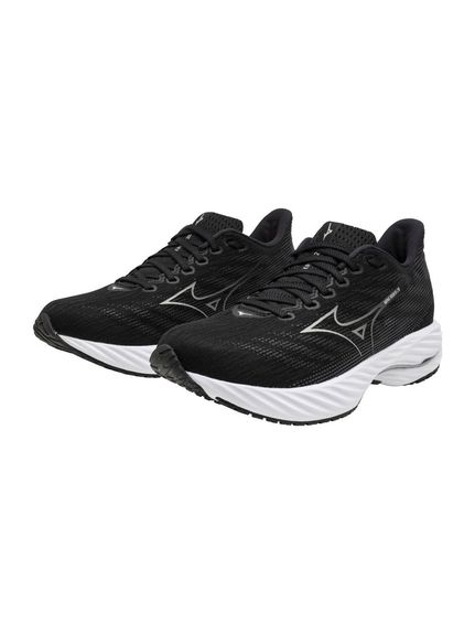ミズノ (MIZUNO) ウエーブライダー28 ランニング レディースチャレンジランナーシューズ レディース ブラック×グレー×ダークネイビー J1GD240322