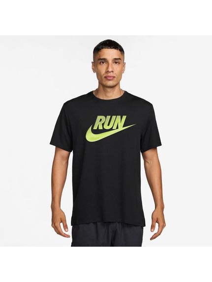 ナイキ (NIKE) ナイキ ラン エナジー マイラー S/S トップ ランニング メンズ半袖Tシャツ メンズ ブラック HJ3565-010