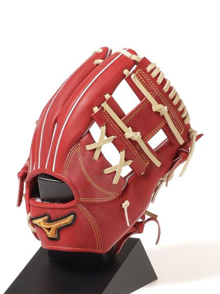 ミズノ (MIZUNO) 軟式用ミズノプロClassic 内野手用1:サイズ9 野球 軟式グローブ一般 4680 ブリック×ブロンド 1AJGR32103 4680|メガスポーツ店