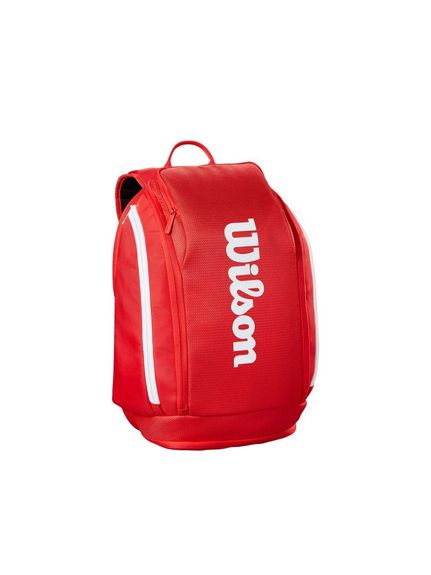 ウィルソン (WILSON) SUPER TOUR WILSON RED BACKPACK ラケットスポーツ バッグ ケース類 Red WR8036901001