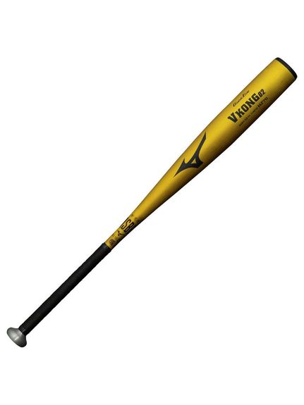 ミズノ (MIZUNO) 軟式用金属製VKONG02 野球 軟式メタルバッド 84 イエローゴールド 1CJMR19084 50