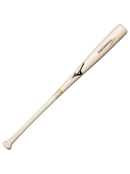 ミズノ (MIZUNO) 軟式用木製Professional Selection 野球 軟式木製バッド 83 透明×生地だし 1CJWR14883 KK3