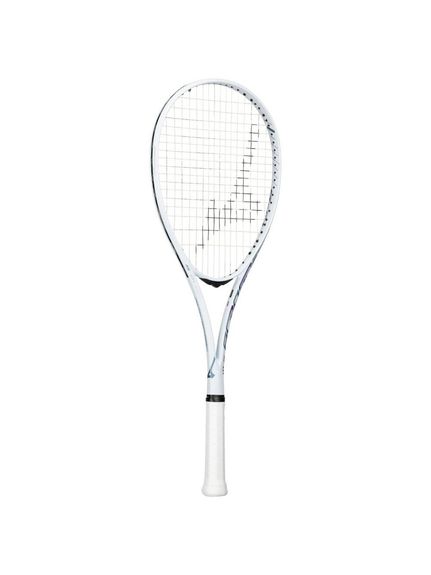 ミズノ (MIZUNO) アクロスピード S-01 【フレームのみ】ソフトテニスラケット アイスブルー×パープル 63JTN6A420