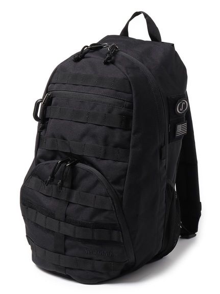 スポルディング (SPALDING) ハーフデイ コマンダー ブラック バスケットボール バッグ 27X49X26CM BLK 50-015BK