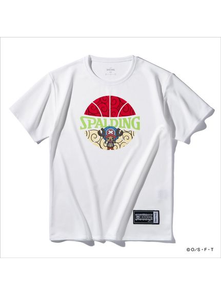 スポルディング (SPALDING) ジュニア Tシャツ ワンピース ヒトヒト ボールプリント バスケットボール ジュニア 半袖Tシャツ ブラック SJT25159P
