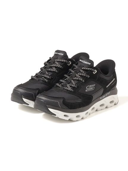 スケッチャーズ (SKECHERS) GLIDE-STEPSOLE-PARADISEVALLEY アウトドアウォーキング シューズ レディース BLK 180268
