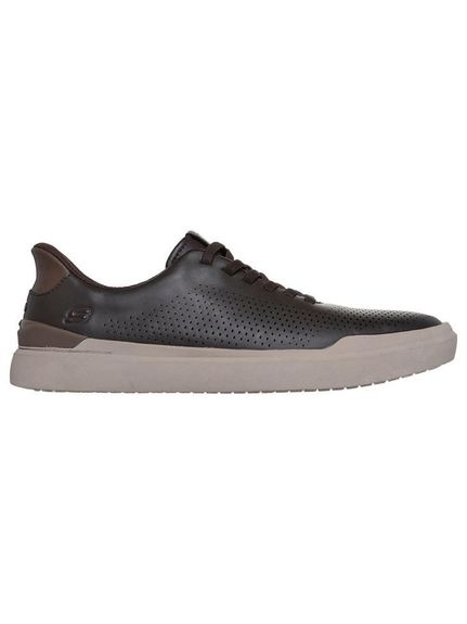 スケッチャーズ (SKECHERS) OWEN - CONNELL タウンウォーキング シューズ メンズ BLK 205625