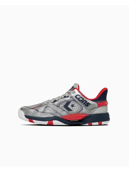 コンバース (CONVERSE) CONS ACCELERATOR LOW バスケットボール シューズ シルバー/ネイビー/レッド 33500460 14,399円
