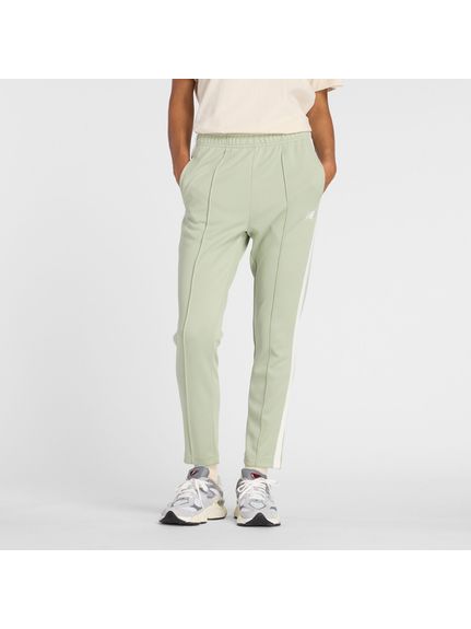 ニューバランス (New Balance) ニットパンツ(ジョガー) レディーススポーツウェア ウインドアップジャケット レディース GREEN AWP51109GAS