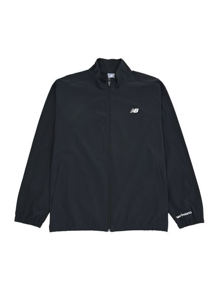 ニューバランス (New Balance) ウーブントラックジャケット メンズスポーツウェア ウインドアップジャケット メンズ BLACK AMJ51504BK