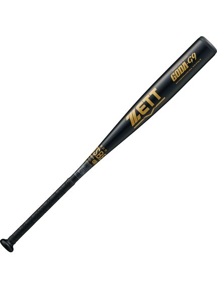 ゼット (ZETT) ナンシキアルミバット GODA-G9 * 野球 軟式メタルバッド ブラック BAT34684-1900