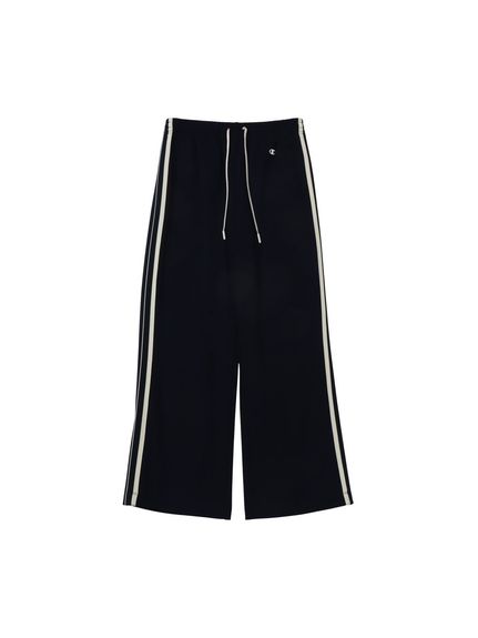 チャンピオン (Champion) LONG PANTS レディーススポーツウェア ウォームアップパンツ レディース ミッドナイトブルー CW-DSF01 365