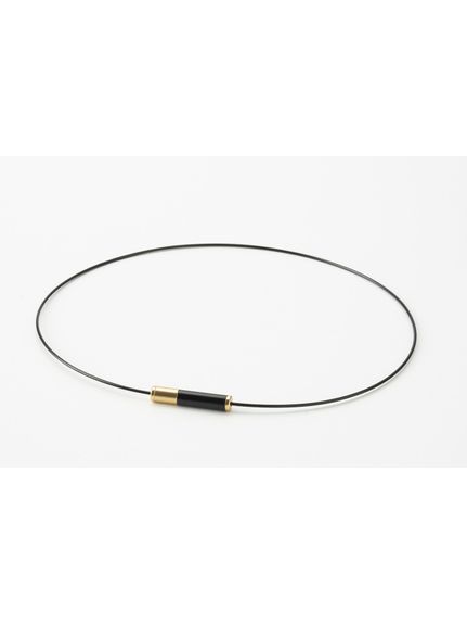 ファイテン (phiten) RAKUWAネックレス EXTREME ジオメトリー 健康アクセ 43cm ブラック/ゴールド 0223TG906152