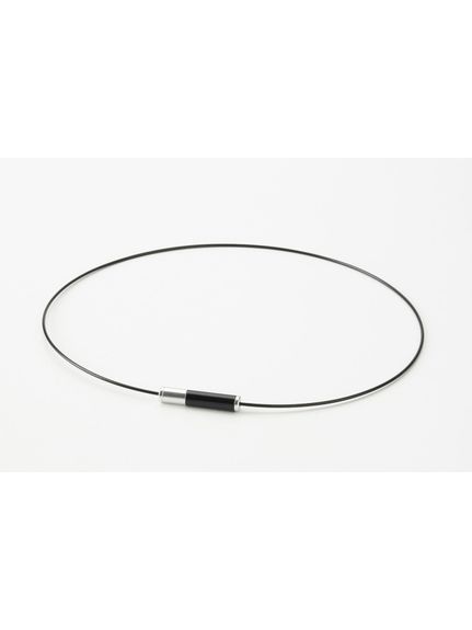 ファイテン (phiten) RAKUWAネックレス EXTREME ジオメトリー 健康アクセ 50cm ブラック/シルバー 0223TG906253