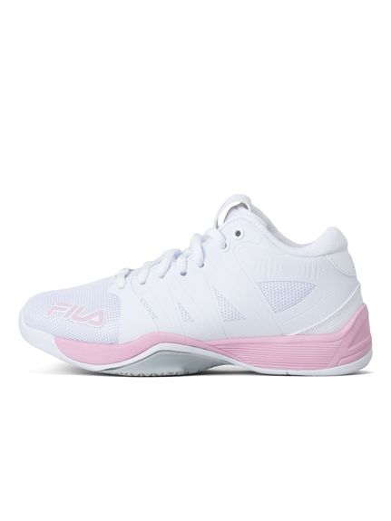フィラ (FILA) スパゲティー C2 ジュニア バスケットボール ジュニア シューズ ジュニア WHITE/PINK KSS24041-156