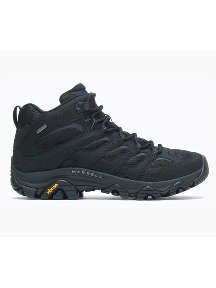 メレル (MERRELL) モアブ3 シンセミッドGTX トレッキングシューズ メンズ メンズ TRIPLE BLACK 500249｜メガスポーツ店