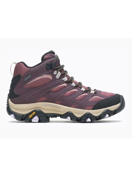 メレル (MERRELL) モアブ3 シンセミッドGTX トレッキングシューズ レディース レディース BURGUNDY/BURLWOOD 500184