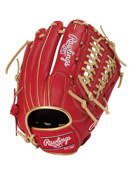 ローリングス (Rawlings) 軟式 SELECT PROLITE(セレクトプロライト) N65 スカーレット 野球 軟式グローブ一般 スカーレット GR5SPLN65-SC