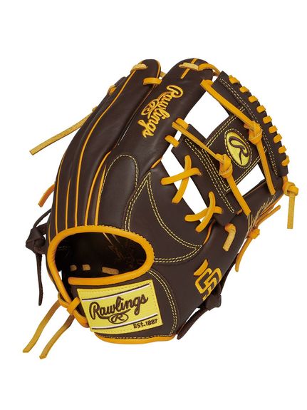ローリングス (Rawlings) ジュニア軟式 HYPER TECH MLB TEAM(ハイパーテックエムエルビーチーム)N6L - サンディエゴ・パドレス 野球 少年軟式グローブ ジュニア SPD GJ5HTMN6L-SPD
