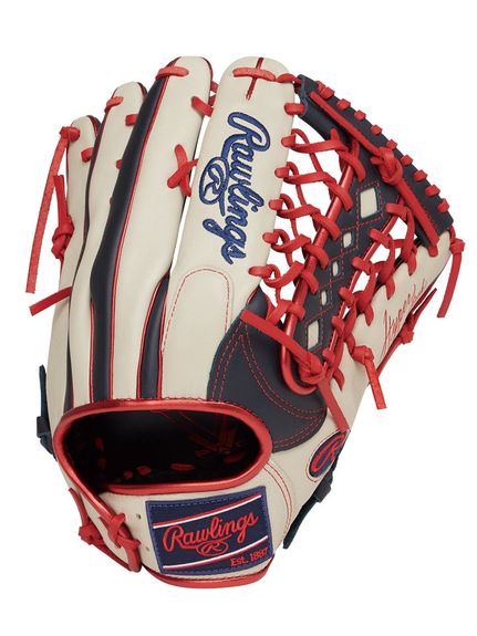 ローリングス (Rawlings) 軟式 HYPER TECH COLOR SYNC(ハイパーテックカラーシンク)Y719 - ネイビー/Sグレー 野球 軟式グローブ一般 RH N/SGRY GR5HTCY719-N/SGRY-RH 14,652円