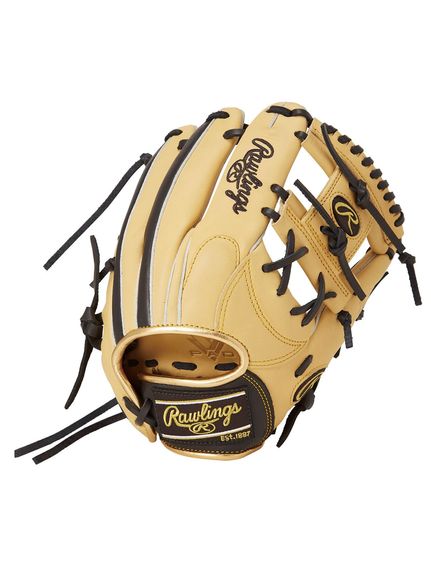 ローリングス (Rawlings) ジュニア軟式 HYPER TECH COLOR SYNC(ハイパーテックカラーシンク)N6L-キャメル/ブラック 野球 少年軟式グローブ ジュニア CAM/B GJ5HTCN6L-CAM/B|メガスポーツ店
