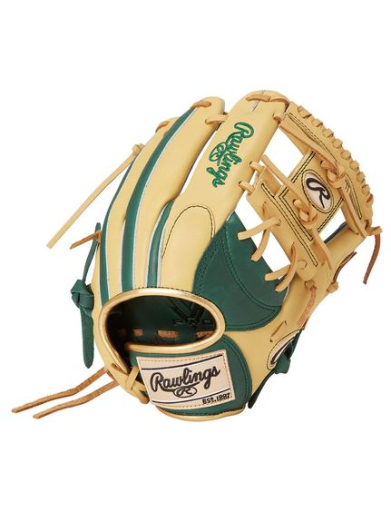 ローリングス (Rawlings) ジュニア軟式 HYPER TECH COLOR SYNC(ハイパーテックカラーシンク)N6L-ダークグリーン/キャメル 野球 少年軟式グローブ ジュニア DGRN/CAM GJ5HTCN6L-DGRN/CAM