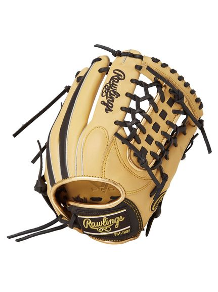 ローリングス (Rawlings) ジュニア軟式 HYPER TECH COLOR SYNC(ハイパーテックカラーシンク)N8L-キャメル/ブラック 野球 少年軟式グローブ ジュニア CAM/B GJ5HTCN8L-CAM/B