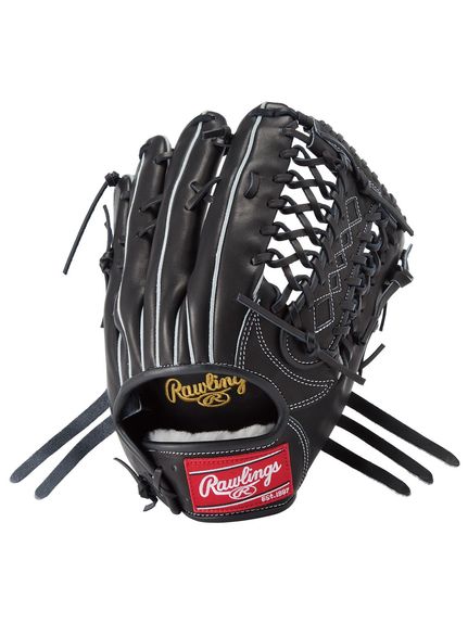 ローリングス (Rawlings) 軟式 HOH PRO EXCEL(エイチオーエイチプロエクセル)SH99-ブラック 野球 軟式グローブ一般 B GR5HESH99-B