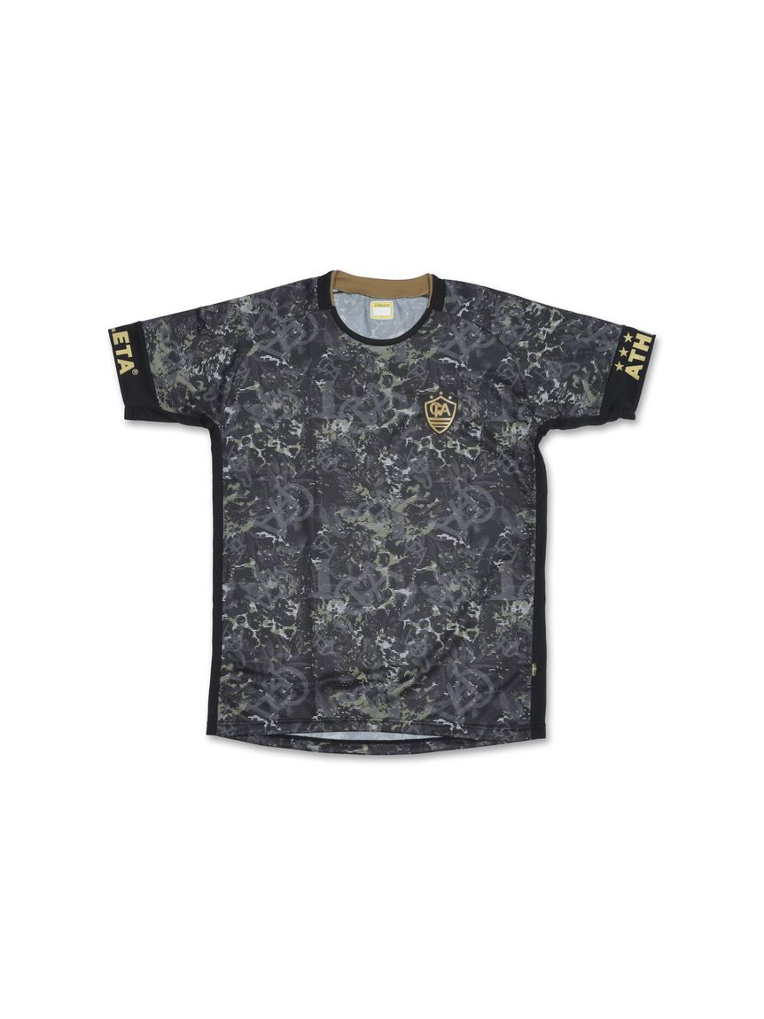 ATHLETA(アスレタ)FCA グラフィックプラクティスシャツBLK　MIX画像