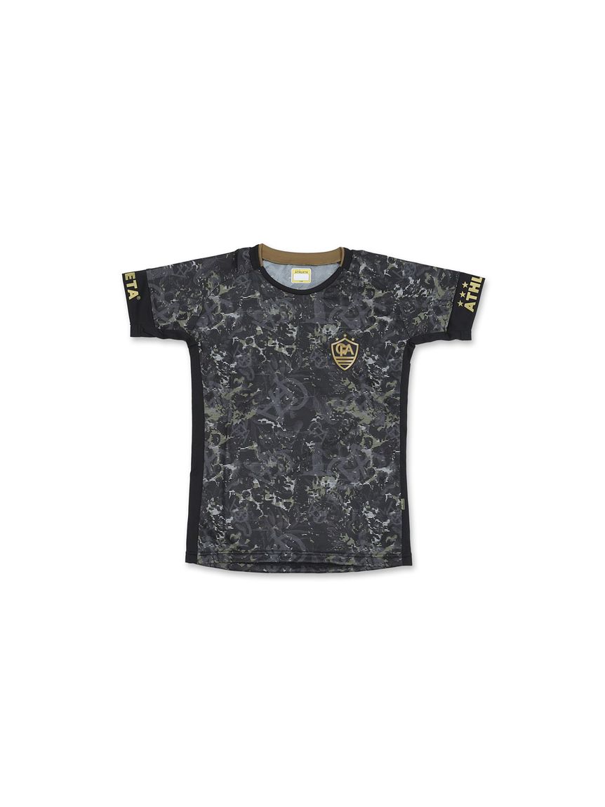 ATHLETA(アスレタ)FCA グラフィックプラクティスシャツ　JrBLK　MIX画像