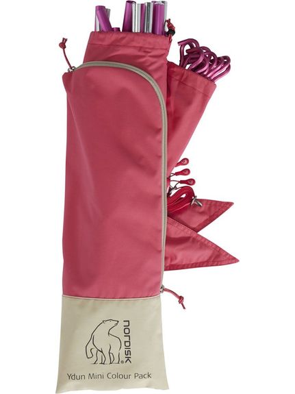 ノルディスク (Nordisk) ＹＤＵＮ　ＭＩＮＩ　ＣＯＬＯＵＲ　ＰＡＣＫ－ＣＨＥＲＲＹ　ＰＩＮＫ キャンプ用品 ペグ CHERRY PINK 148053